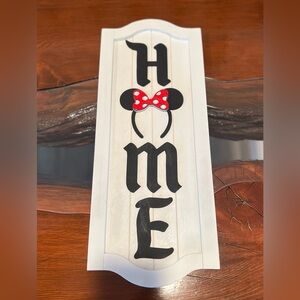 Disney Home sign